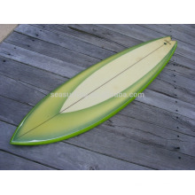 2016 VENTA CALIENTE tabla de surf de fibra de vidrio fuerte y más ligera / tabla de surf corta personalizada de fibra de vidrio